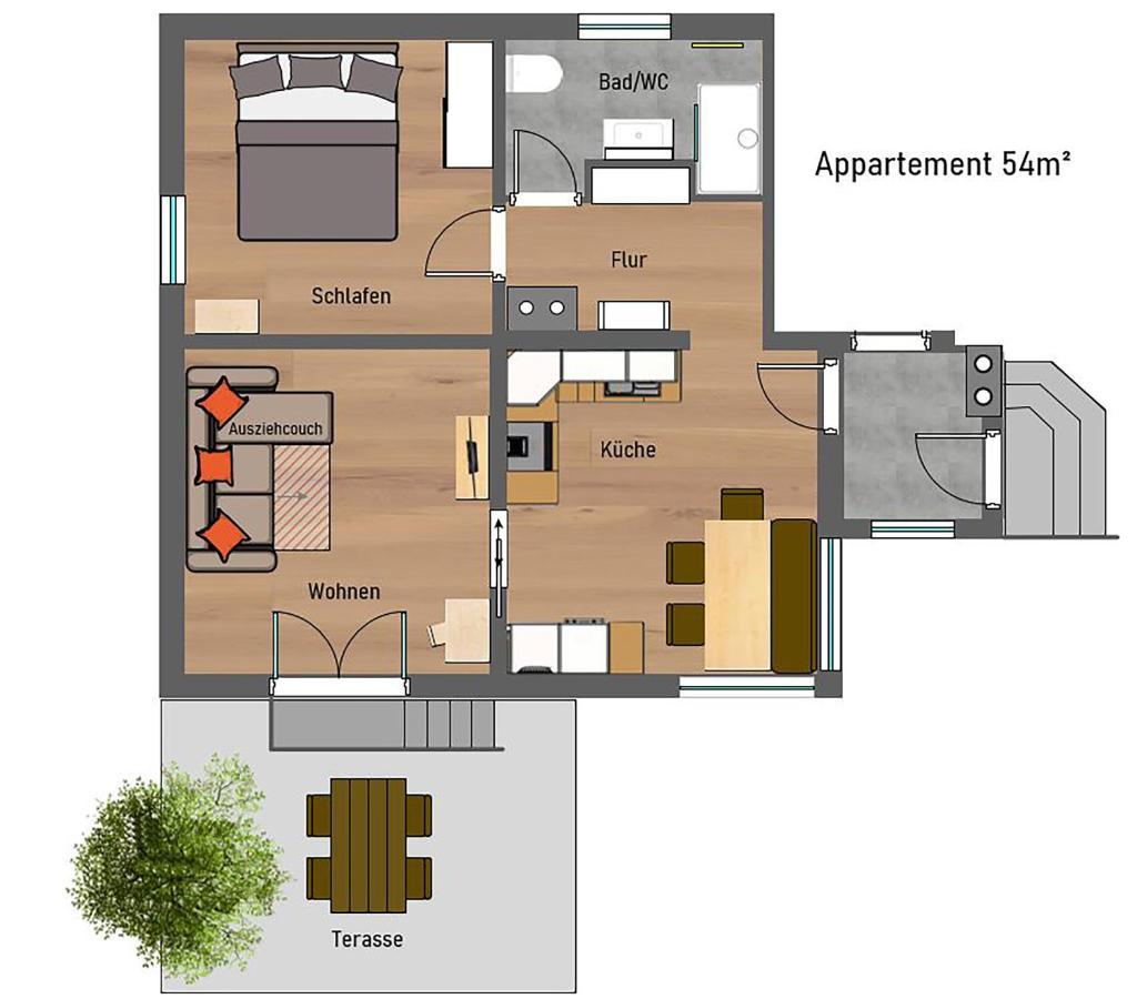 Ferienwohnung Wallner Niedernsill Dış mekan fotoğraf